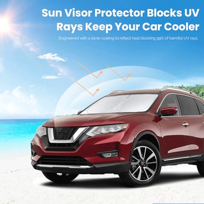 Windshield Sunshade for Nissan Rogue 3rd Gen 2021