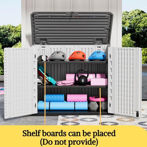 4x2.5 FT Outdoor Storage Shed