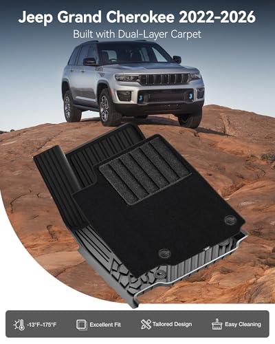 Floor Mats & Cargo Liner with Carpet Jeep Grand Cherokee 2022