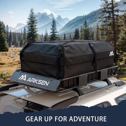 54" x 34" x 6" Roof Rack Cargo Basket with Extension