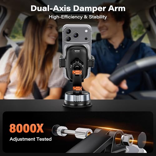 Phone Holder for Car Dashboard & Windshield