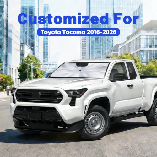 Car Windshield Sun Shade Umbrella for Toyota Tacoma 2016