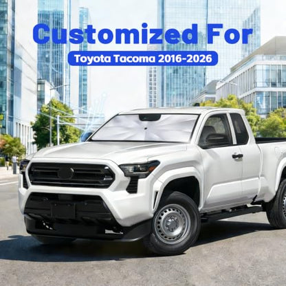 Car Windshield Sun Shade Umbrella for Toyota Tacoma 2016
