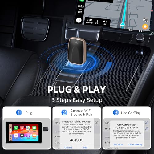 Mini Wireless CarPlay Adapter for iPhone