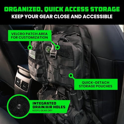 Tactical Car Seat Organizer