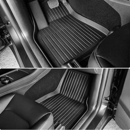 Floor Mats Fit for 2024 2025 2026 Tesla Model 3 Highland 6PCS