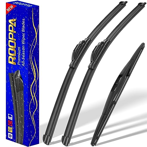 3 Wipers Fits Acura MDX 2014