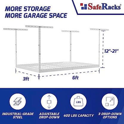 3x6 Overhead Garage Storage Rack