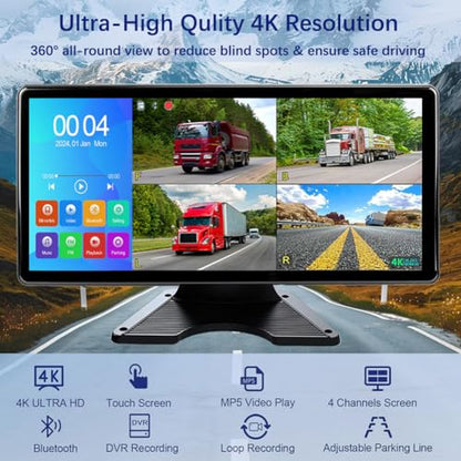 4K RV Backup Camera