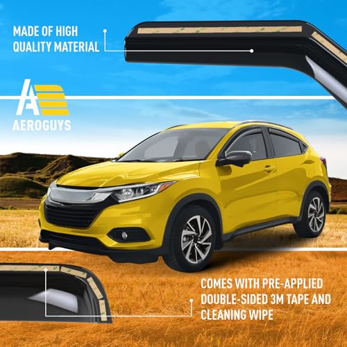 Extra Durable Window Deflectors in (4 Count)