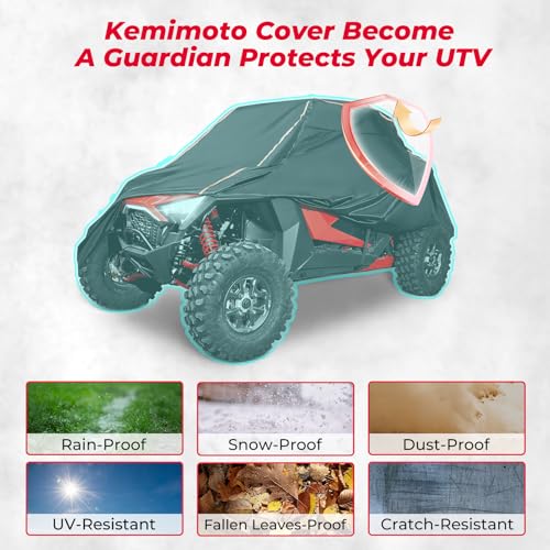 PRO XP Cover X3 Heavy Duty UTV Cover 2 Seater Large Size Compatible with Can