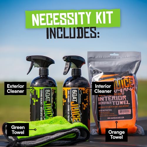 Necessity Boat Cleaner Kit (64 Fl Oz)