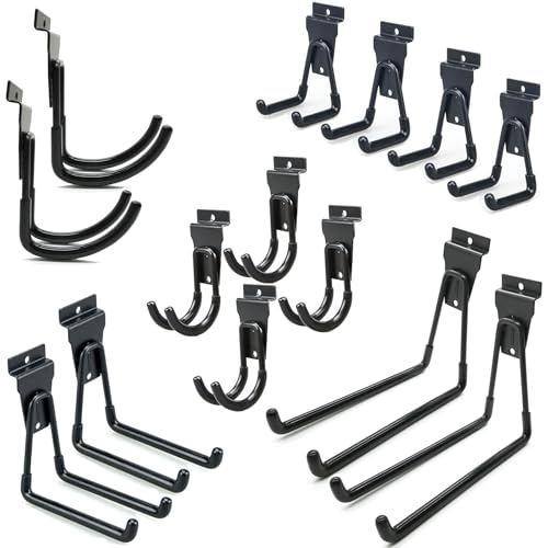 Slatwall Hooks 14 Pack (14 Count)