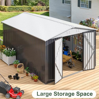 10x14 FT Outdoor Storage Shed for Backyard