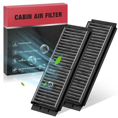 Cabin Air Filter with Activated Carbon Compatible with Mazda 3 2012 2013 2.0L