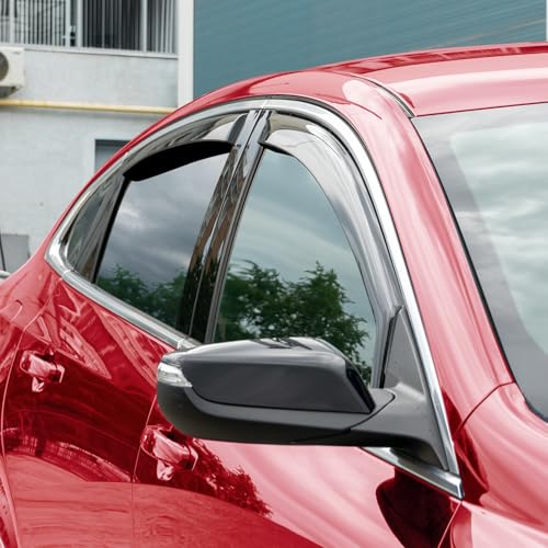 in Channel Extra Durable Rain Guards for ChevyMalibu 2016