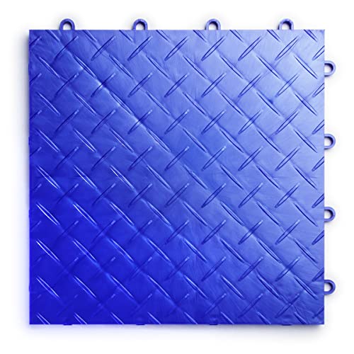 SnapLock RaceDeck Diamond 12"x12" Interlocking Garage Tiles (24 Count)