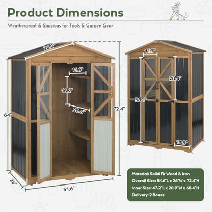 Extra Large Outdoor Storage Cabinet Weatherproof