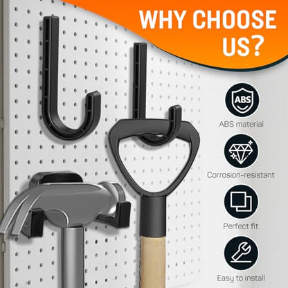 6Pcs Storage Shed Hooks Compatible with Suncast Shed
