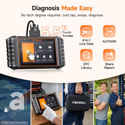 NT716 Bidirectional OBD2 Scanner 4