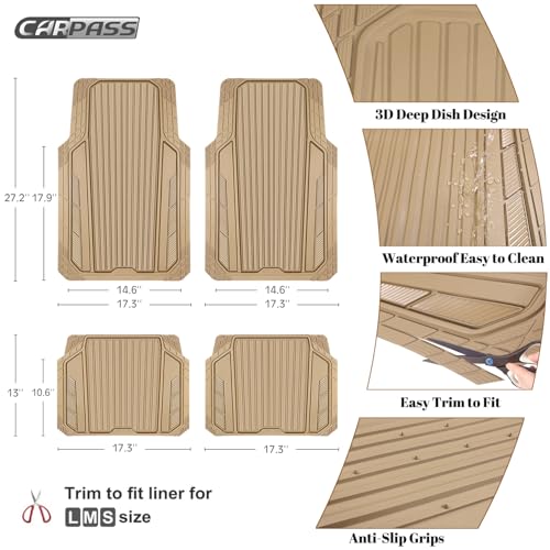 Heavy Duty Sporty Rubber Car Mats