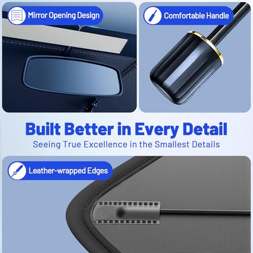 Car Windshield Sun Shade Umbrella for Hyundai Santa Cruz 2022