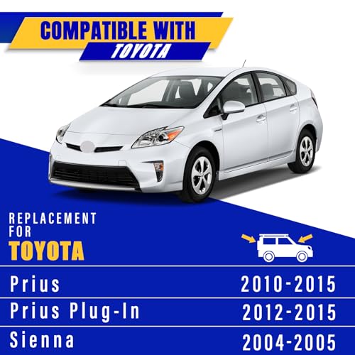 3 Wipers Fits Toyota Prius 2010