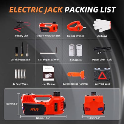 Electric Car Jack 5 Ton 12V Floor Jack