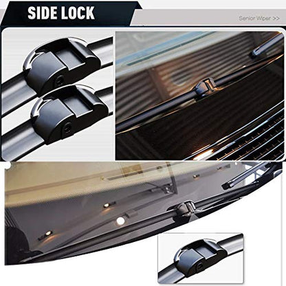 Front Wiper Blades 26"26" Replacement for VW Touareg Porsche Cayenne (2 Count)