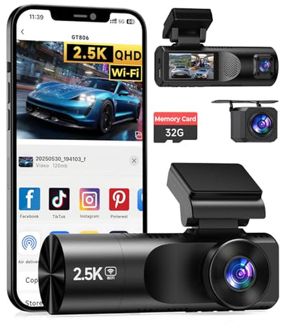 Dash Cam Front and Rear