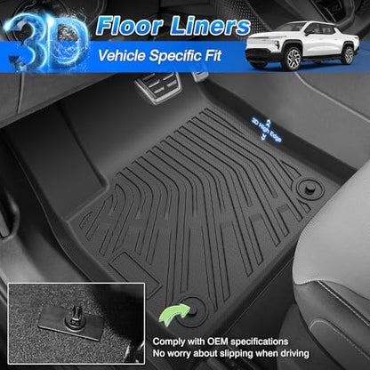 Floor Mats for Chevy Chevrolet Silverado EV RST