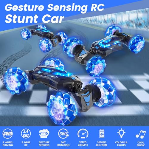 Gesture Sensing RC Stunt Car