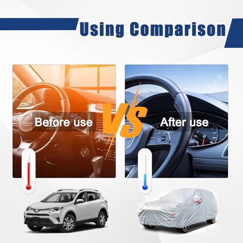 6 Layers Waterproof SUV Car Cover for Toyota RAV4 2006