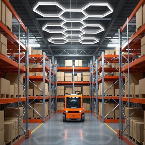 Hexagon Garage Lights (24 Count)