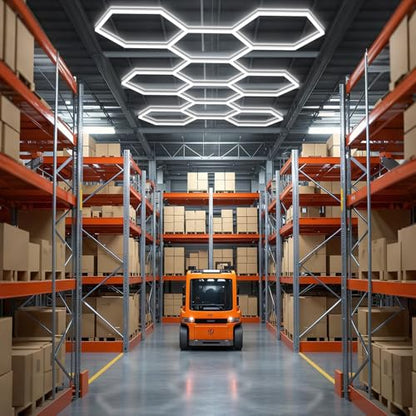 Hexagon Garage Lights (24 Count)