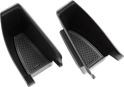 GGCLIMAX Door Handle Storage Box Compatible with Tesla Model 3/Y Front and Rear Door Organizer ABS Small Items Storing Container Car Interior Armrest Box Storage Accessories(A 2Pcs)