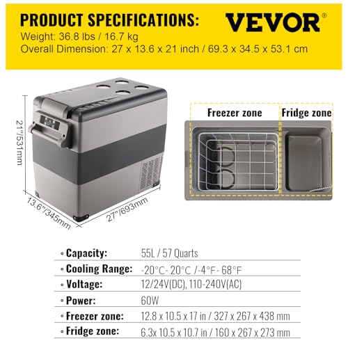CF55 12 Volt 58 Qt Refrigerator