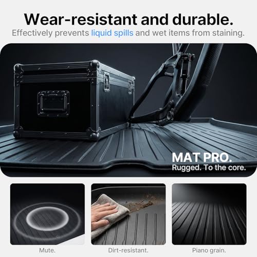 4 Pcs Floor Mats for Tesla Model Y Juniper Accessories 2025 2026 (4 Count)