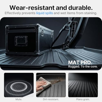 4 Pcs Floor Mats for Tesla Model Y Juniper Accessories 2025 2026 (4 Count)