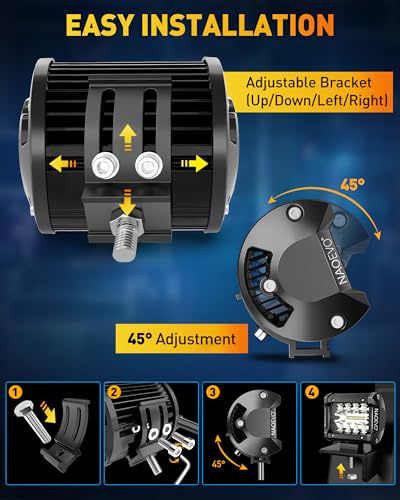 4 Inch LED Pod Lights (2 Count)
