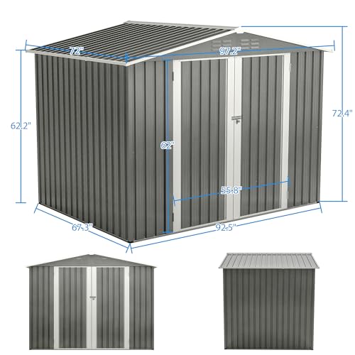 Metal Outdoor Storage Shed