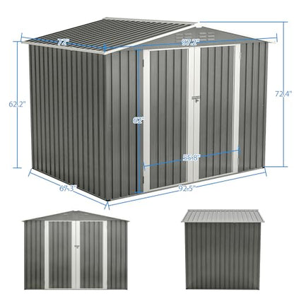 Metal Outdoor Storage Shed