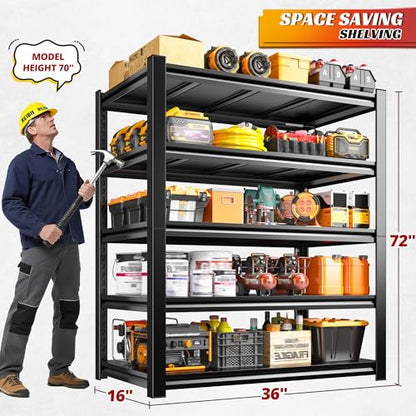 5 Tier Garage Shelving for Garage