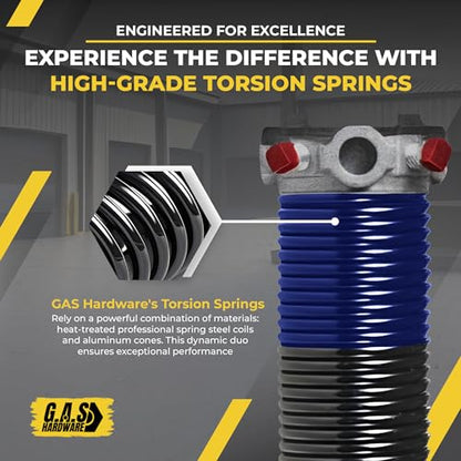 Garage Door Torsion Spring 262x1.75x40 Includes 1” Steel Bearing