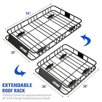 54" x 36" Roof Rack Cargo Basket