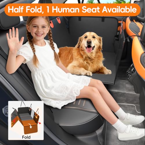 Hard Bottom Dog Car Hammock