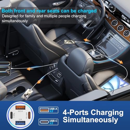 USB C Car Charger (5 Count)