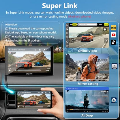 W905 9.5" Carplay & Android Auto & Dual Cam