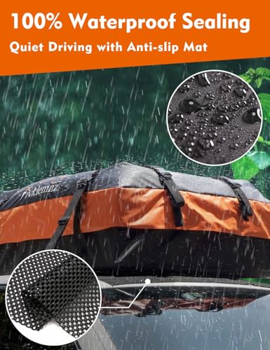 21 Cubic Rooftop Cargo Carrier Waterproof Soft Car Roof Bag