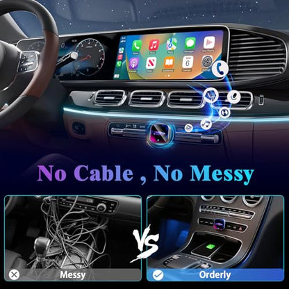 2026 Wireless CarPlay Adapter Upgrade Wired CarPlay to Wireless